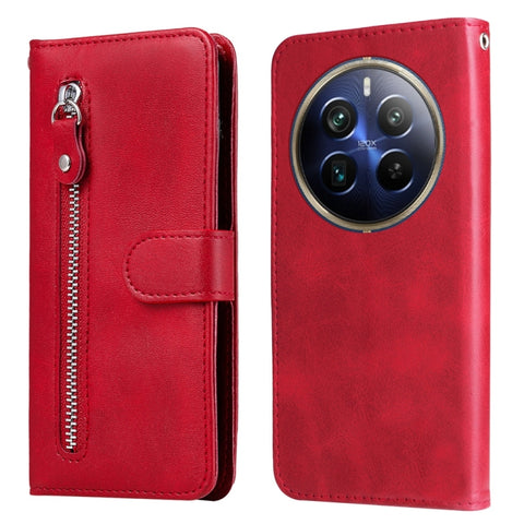 Fashion Calf Texture Zipper Leather Phone Case, For Realme C71 4G / C75 4G / 5G / 14x, For Realme 14 Global, For Realme 14 Pro+ Global, For Realme 14 Pro Global, For Realme GT 7 Pro, For Realme 13+, For Realme 13 Pro / 13 Pro+ / P1 Pro Global          ...