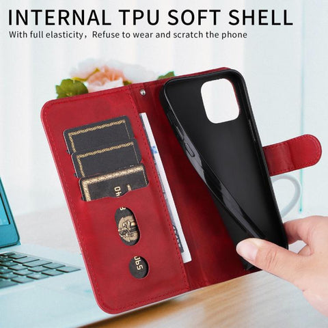 Fashion Calf Texture Zipper Leather Phone Case, For Realme C71 4G / C75 4G / 5G / 14x, For Realme 14 Global, For Realme 14 Pro+ Global, For Realme 14 Pro Global, For Realme GT 7 Pro, For Realme 13+, For Realme 13 Pro / 13 Pro+ / P1 Pro Global          ...