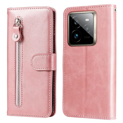 Fashion Calf Texture Zipper Leather Phone Case, For Realme C71 4G / C75 4G / 5G / 14x, For Realme 14 Global, For Realme 14 Pro+ Global, For Realme 14 Pro Global, For Realme GT 7 Pro, For Realme 13+, For Realme 13 Pro / 13 Pro+ / P1 Pro Global          ...