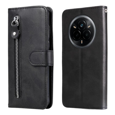 Fashion Calf Texture Zipper Leather Phone Case, For Realme C71 4G / C75 4G / 5G / 14x, For Realme 14 Global, For Realme 14 Pro+ Global, For Realme 14 Pro Global, For Realme GT 7 Pro, For Realme 13+, For Realme 13 Pro / 13 Pro+ / P1 Pro Global          ...