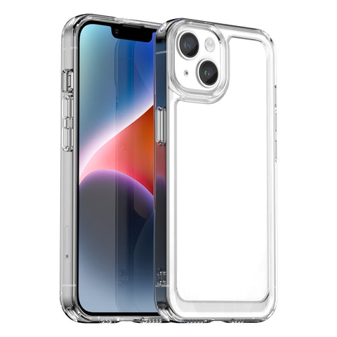Colorful Series Acrylic + TPU Phone Case, For iPhone 15