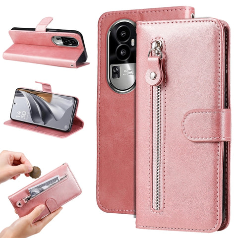 Fashion Calf Texture Zipper Leather Phone Case, For OPPO A38 4G / A18 4G Global, For OPPO A58 4G, For OPPO Reno10 5G / Reno10 Pro 5G Global, For OPPO A78 4G, For OPPO Find X8 Pro, For OPPO A79 5G