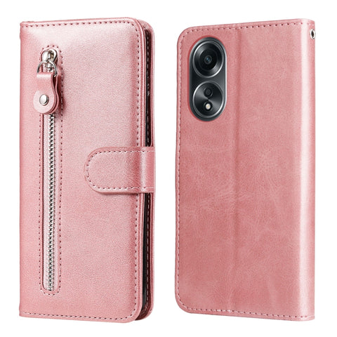 Fashion Calf Texture Zipper Leather Phone Case, For OPPO A38 4G / A18 4G Global, For OPPO A58 4G, For OPPO Reno10 5G / Reno10 Pro 5G Global, For OPPO A78 4G, For OPPO Find X8 Pro, For OPPO A79 5G