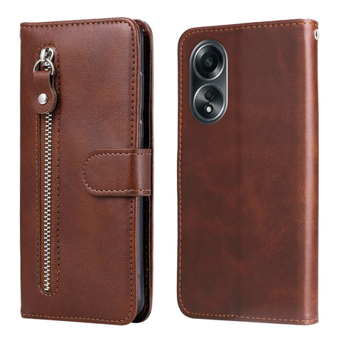 Fashion Calf Texture Zipper Leather Phone Case, For OPPO A38 4G / A18 4G Global, For OPPO A58 4G, For OPPO Reno10 5G / Reno10 Pro 5G Global, For OPPO A78 4G, For OPPO Find X8 Pro, For OPPO A79 5G