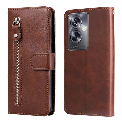 Fashion Calf Texture Zipper Leather Phone Case, For OPPO A38 4G / A18 4G Global, For OPPO A58 4G, For OPPO Reno10 5G / Reno10 Pro 5G Global, For OPPO A78 4G, For OPPO Find X8 Pro, For OPPO A79 5G