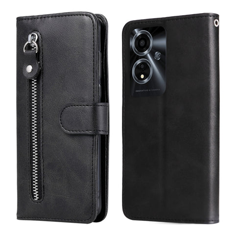 Fashion Calf Texture Zipper Leather Phone Case, For OPPO A3 Pro 5G Global / India, For OPPO Reno12 5G Global, For OPPO K12x, For OPPO A60 4G Global, For OPPO K12, For OPPO A3 Pro 5G, For OPPO Reno11 F Global / F25 Pro Global, For OPPO Reno11 5G Global ...