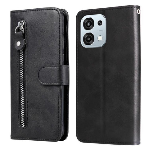 Fashion Calf Texture Zipper Leather Phone Case, For OPPO A7 Pro Max 5G, For OPPO F33 Pro 5G, For OPPO Reno15 F 5G, For OPPO Reno15 5G Global / Reno 15c 5G, For OPPO A6 4G / 5G / A6x 5G Global, For OPPO Find X9, For OPPO A6 Pro 4G / 5G Global / F31 5G  ...
