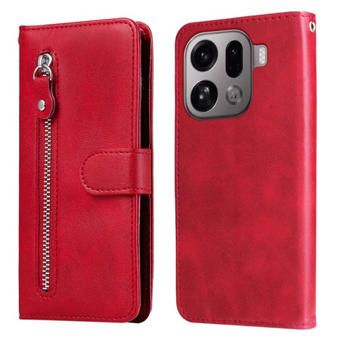Fashion Calf Texture Zipper Leather Phone Case, For OPPO A7 Pro Max 5G, For OPPO F33 Pro 5G, For OPPO Reno15 F 5G, For OPPO Reno15 5G Global / Reno 15c 5G, For OPPO A6 4G / 5G / A6x 5G Global, For OPPO Find X9, For OPPO A6 Pro 4G / 5G Global / F31 5G  ...