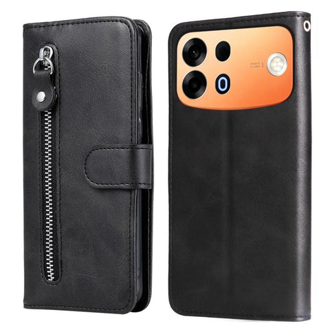 Fashion Calf Texture Zipper Leather Phone Case, For OPPO A7 Pro Max 5G, For OPPO F33 Pro 5G, For OPPO Reno15 F 5G, For OPPO Reno15 5G Global / Reno 15c 5G, For OPPO A6 4G / 5G / A6x 5G Global, For OPPO Find X9, For OPPO A6 Pro 4G / 5G Global / F31 5G  ...