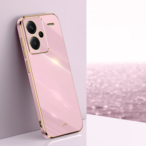 XINLI Straight Edge 6D Electroplate TPU Phone Case, For Xiaomi Redmi Note 13 Pro+, For Xiaomi Redmi Note 13 Pro, For Xiaomi Redmi K60 Ultra / Mi 13T, For Xiaomi Redmi Note 12R, For Xiaomi Redmi K70, For Xiaomi Redmi 12 4G