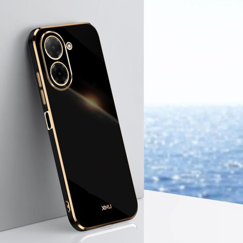 XINLI Straight Edge 6D Electroplate TPU Phone Case, For Redmi Note 15 Pro 4G Global 163.2mm, For Redmi K90 / Poco F8 Pro, For Redmi 15 5G Global / 4G SEA 169.5, For Redmi 15 5G / 4G EU 171mm, For Redmi A5 4G 171.7mm / Poco C71, For Redmi Turbo 4 Pro