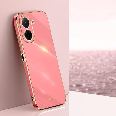 XINLI Straight Edge 6D Electroplate TPU Phone Case, For Redmi Note 15 Pro 4G Global 163.2mm, For Redmi K90 / Poco F8 Pro, For Redmi 15 5G Global / 4G SEA 169.5, For Redmi 15 5G / 4G EU 171mm, For Redmi A5 4G 171.7mm / Poco C71, For Redmi Turbo 4 Pro