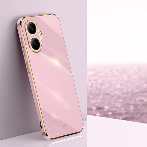 XINLI Straight Edge 6D Electroplate TPU Phone Case, For Redmi Note 15 Pro 4G Global 163.2mm, For Redmi K90 / Poco F8 Pro, For Redmi 15 5G Global / 4G SEA 169.5, For Redmi 15 5G / 4G EU 171mm, For Redmi A5 4G 171.7mm / Poco C71, For Redmi Turbo 4 Pro