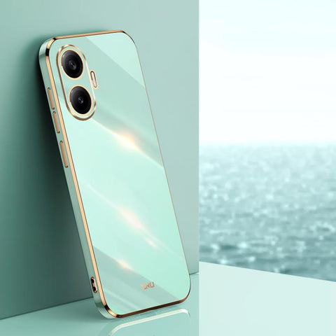 XINLI Straight Edge 6D Electroplate TPU Phone Case, For Redmi Note 15 Pro 4G Global 163.2mm, For Redmi K90 / Poco F8 Pro, For Redmi 15 5G Global / 4G SEA 169.5, For Redmi 15 5G / 4G EU 171mm, For Redmi A5 4G 171.7mm / Poco C71, For Redmi Turbo 4 Pro