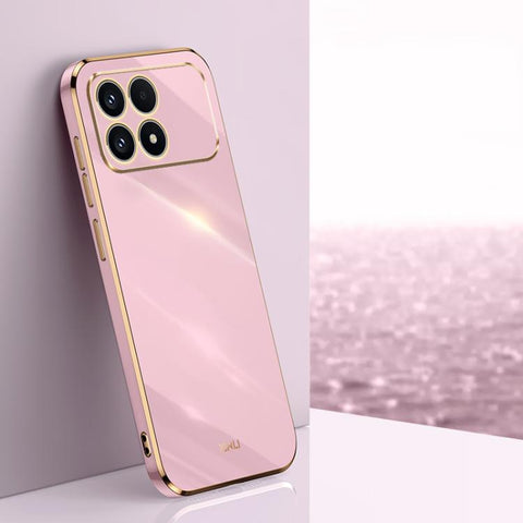 XINLI Straight Edge 6D Electroplate TPU Phone Case, For Redmi Note 15 Pro 4G Global 163.2mm, For Redmi K90 / Poco F8 Pro, For Redmi 15 5G Global / 4G SEA 169.5, For Redmi 15 5G / 4G EU 171mm, For Redmi A5 4G 171.7mm / Poco C71, For Redmi Turbo 4 Pro