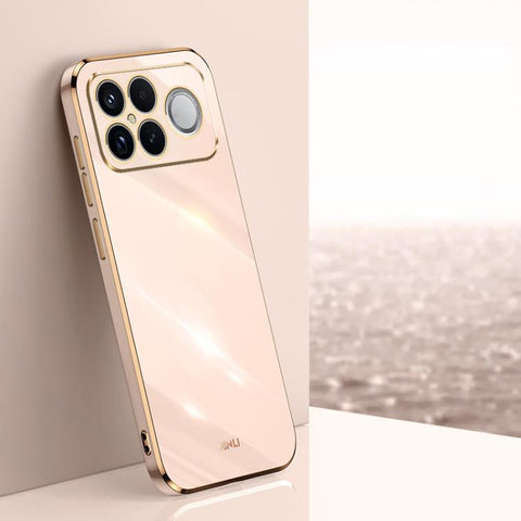 XINLI Straight Edge 6D Electroplate TPU Phone Case, For Redmi A7 Pro 4G/5G 171mm / Poco C85x 5G, For Redmi 15a 5G, For Redmi Turbo 5 Max 5G/Poco X8 Pro Max 5G, For Redmi Turbo 5 5G/Poco X8 Pro 5G, For Redmi Note 15 4G Global 164mm                      ...