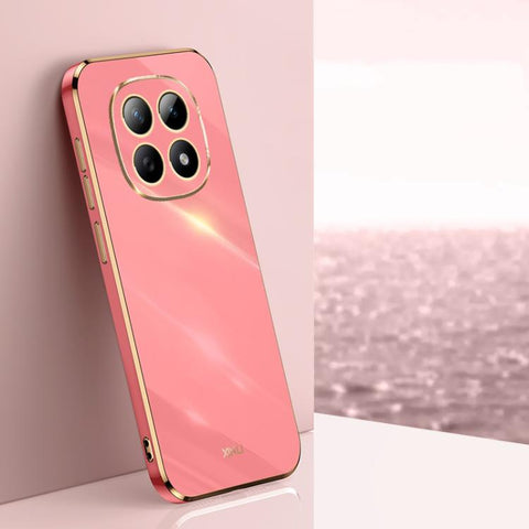 XINLI Straight Edge 6D Electroplate TPU Phone Case, For Redmi A7 Pro 4G/5G 171mm / Poco C85x 5G, For Redmi 15a 5G, For Redmi Turbo 5 Max 5G/Poco X8 Pro Max 5G, For Redmi Turbo 5 5G/Poco X8 Pro 5G, For Redmi Note 15 4G Global 164mm                      ...