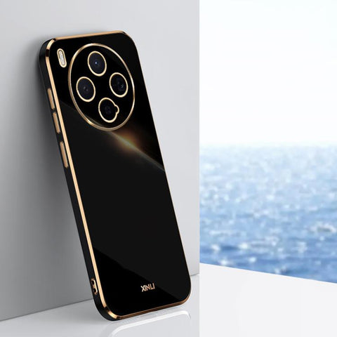 XINLI Straight Edge 6D Electroplate TPU Phone Case, For vivo Y600 Pro 5G, For vivo V70 FE 5G, For vivo X300 Ultra, For vivo X300 Pro, For vivo X300 5G, For vivo V60 Lite 5G