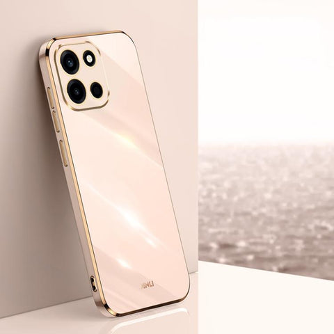 XINLI Straight Edge 6D Electroplate TPU Phone Case, For OnePlus Turbo 6, For OnePlus 15 5G, For OnePlus Ace 5 Ultra, For OnePlus Ace 5 Racing, For OnePlus 13T, For OnePlus Ace 3