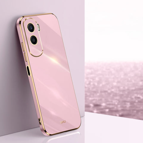 XINLI Straight Edge 6D Electroplate TPU Phone Case, For Honor Play 50 Plus 5G, For Honor 90 Pro, For Honor 90, For Honor X50i 5G