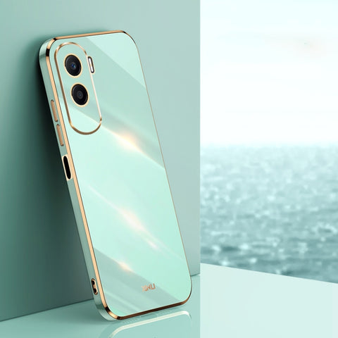 XINLI Straight Edge 6D Electroplate TPU Phone Case, For Honor Play 50 Plus 5G, For Honor 90 Pro, For Honor 90, For Honor X50i 5G