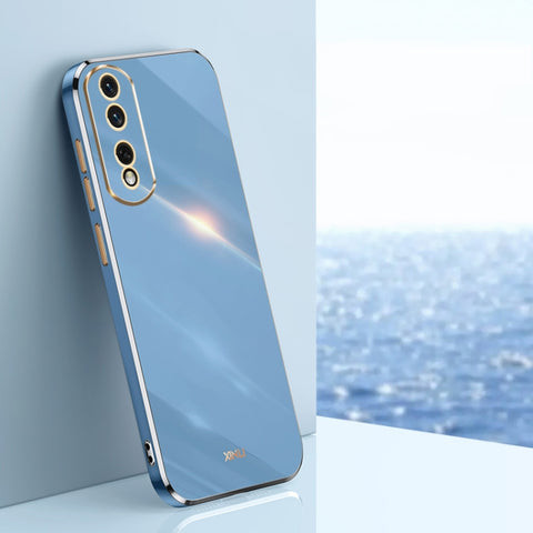 XINLI Straight Edge 6D Electroplate TPU Phone Case, For Honor Play 50 Plus 5G, For Honor 90 Pro, For Honor 90, For Honor X50i 5G