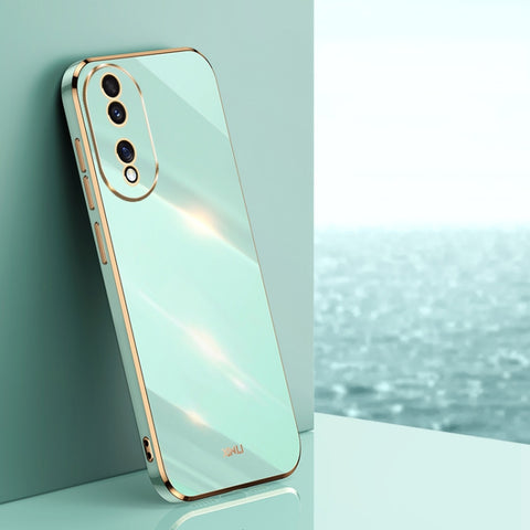 XINLI Straight Edge 6D Electroplate TPU Phone Case, For Honor Play 50 Plus 5G, For Honor 90 Pro, For Honor 90, For Honor X50i 5G