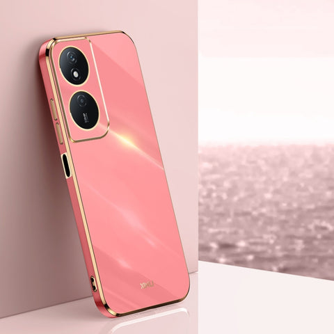 XINLI Straight Edge 6D Electroplate TPU Phone Case, For Honor Play 50 Plus 5G, For Honor 90 Pro, For Honor 90, For Honor X50i 5G
