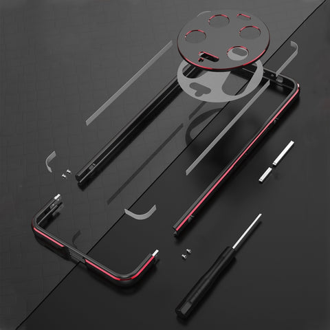 LK Aurora Metal Phone Frame with Lens Cover, For Xiaomi 13 Ultra