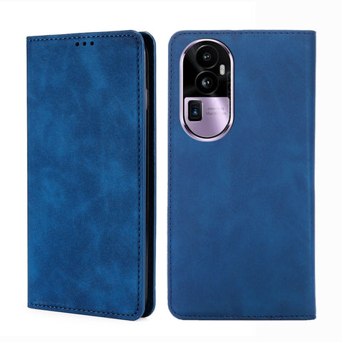 Skin Feel Magnetic Leather Phone Case, For OPPO A1 5G, For OPPO Reno10 Pro+ 5G, For OPPO Reno10 Pro 5G China, For OPPO Reno10 5G China