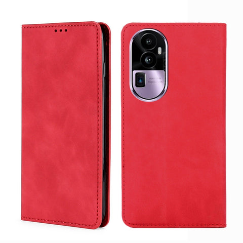 Skin Feel Magnetic Leather Phone Case, For OPPO A1 5G, For OPPO Reno10 Pro+ 5G, For OPPO Reno10 Pro 5G China, For OPPO Reno10 5G China