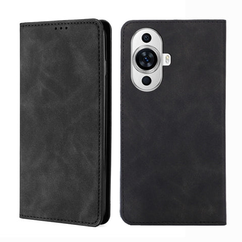 Skin Feel Magnetic Leather Phone Case, For Huawi Enjoy 60X, For Huawei nova 11 Pro 4G / 11 Ultra 4G, For Huawei nova 11 4G