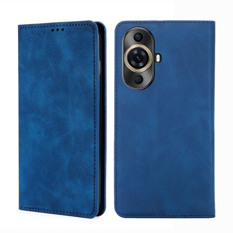 Skin Feel Magnetic Leather Phone Case, For Huawi Enjoy 60X, For Huawei nova 11 Pro 4G / 11 Ultra 4G, For Huawei nova 11 4G