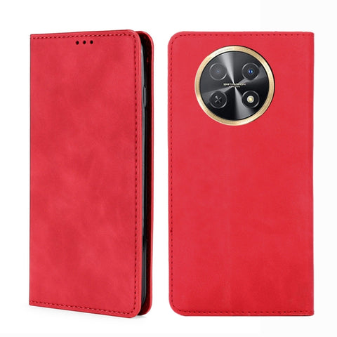 Skin Feel Magnetic Leather Phone Case, For Huawi Enjoy 60X, For Huawei nova 11 Pro 4G / 11 Ultra 4G, For Huawei nova 11 4G