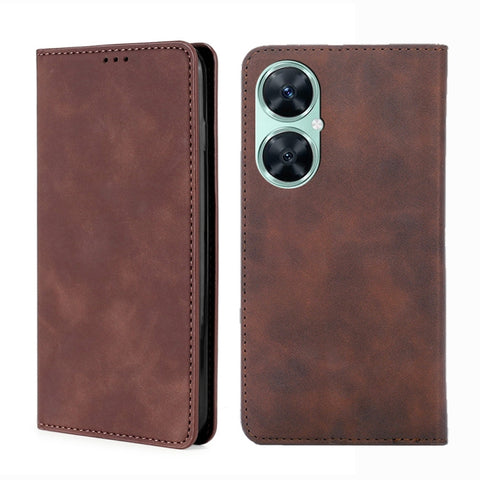 Skin Feel Magnetic Leather Phone Case, For Huawei nova 14 5G, For Huawei Pura 70 Pro / Pro+, For Huawei Pura 70 Ultra, For Huawei nova 12i 4G, For Huawei Pura 70, For Huawei nova 12 5G, For Huawei Mate 60 Pro / Pro+, For Huawei Mate 60                 ...