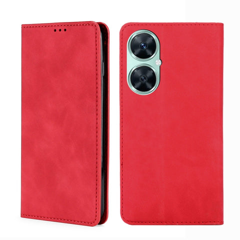 Skin Feel Magnetic Leather Phone Case, For Huawei nova 14 5G, For Huawei Pura 70 Pro / Pro+, For Huawei Pura 70 Ultra, For Huawei nova 12i 4G, For Huawei Pura 70, For Huawei nova 12 5G, For Huawei Mate 60 Pro / Pro+, For Huawei Mate 60                 ...
