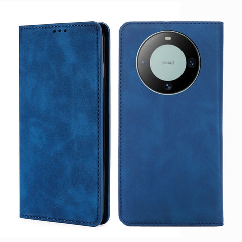 Skin Feel Magnetic Leather Phone Case, For Huawei nova 14 5G, For Huawei Pura 70 Pro / Pro+, For Huawei Pura 70 Ultra, For Huawei nova 12i 4G, For Huawei Pura 70, For Huawei nova 12 5G, For Huawei Mate 60 Pro / Pro+, For Huawei Mate 60                 ...