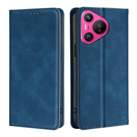Skin Feel Magnetic Leather Phone Case, For Huawei nova 14 5G, For Huawei Pura 70 Pro / Pro+, For Huawei Pura 70 Ultra, For Huawei nova 12i 4G, For Huawei Pura 70, For Huawei nova 12 5G, For Huawei Mate 60 Pro / Pro+, For Huawei Mate 60                 ...