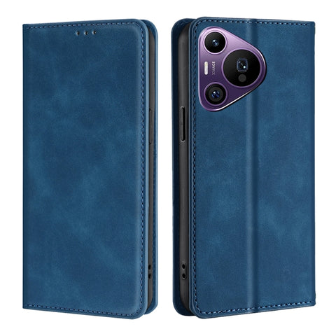 Skin Feel Magnetic Leather Phone Case, For Huawei nova 14 5G, For Huawei Pura 70 Pro / Pro+, For Huawei Pura 70 Ultra, For Huawei nova 12i 4G, For Huawei Pura 70, For Huawei nova 12 5G, For Huawei Mate 60 Pro / Pro+, For Huawei Mate 60                 ...