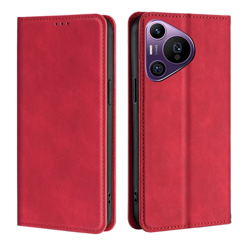 Skin Feel Magnetic Leather Phone Case, For Huawei nova 14 5G, For Huawei Pura 70 Pro / Pro+, For Huawei Pura 70 Ultra, For Huawei nova 12i 4G, For Huawei Pura 70, For Huawei nova 12 5G, For Huawei Mate 60 Pro / Pro+, For Huawei Mate 60                 ...