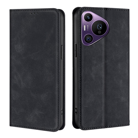 Skin Feel Magnetic Leather Phone Case, For Huawei nova 14 5G, For Huawei Pura 70 Pro / Pro+, For Huawei Pura 70 Ultra, For Huawei nova 12i 4G, For Huawei Pura 70, For Huawei nova 12 5G, For Huawei Mate 60 Pro / Pro+, For Huawei Mate 60                 ...