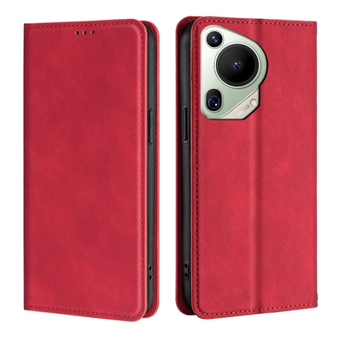 Skin Feel Magnetic Leather Phone Case, For Huawei nova 14 5G, For Huawei Pura 70 Pro / Pro+, For Huawei Pura 70 Ultra, For Huawei nova 12i 4G, For Huawei Pura 70, For Huawei nova 12 5G, For Huawei Mate 60 Pro / Pro+, For Huawei Mate 60                 ...