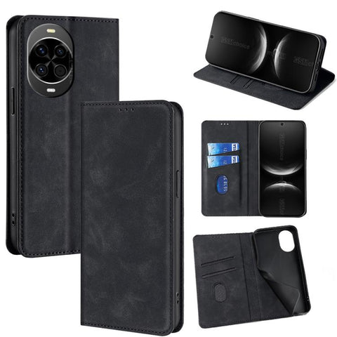 Skin Feel Magnetic Leather Phone Case, For Huawei nova 14 5G, For Huawei Pura 70 Pro / Pro+, For Huawei Pura 70 Ultra, For Huawei nova 12i 4G, For Huawei Pura 70, For Huawei nova 12 5G, For Huawei Mate 60 Pro / Pro+, For Huawei Mate 60                 ...