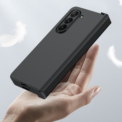 Skin Feel PC Phone Case with Hinge, For Samsung Galaxy Z Fold5, For Samsung Galaxy Z Flip5