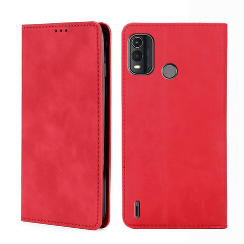 Skin Feel Magnetic Leather Phone Case, For Nokia C12, For Nokia G42 5G, For Nokia C22, For Nokia C32, For Nokia G11 Plus, For Nokia C300 4G US Version, For Nokia C110 4G, For Nokia C02 TA-1522