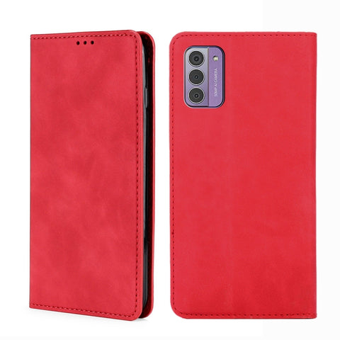 Skin Feel Magnetic Leather Phone Case, For Nokia C12, For Nokia G42 5G, For Nokia C22, For Nokia C32, For Nokia G11 Plus, For Nokia C300 4G US Version, For Nokia C110 4G, For Nokia C02 TA-1522