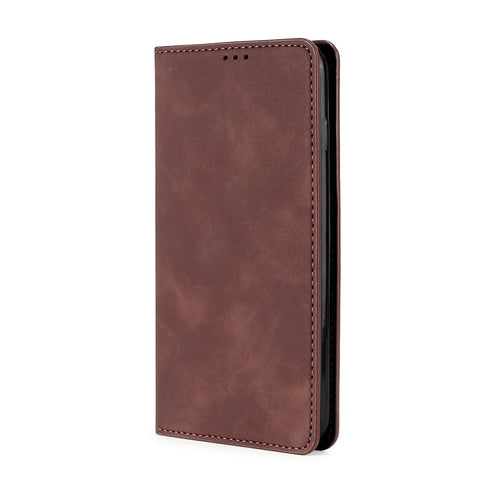 Skin Feel Magnetic Leather Phone Case, For Honor X50i 5G / 9 Lite
