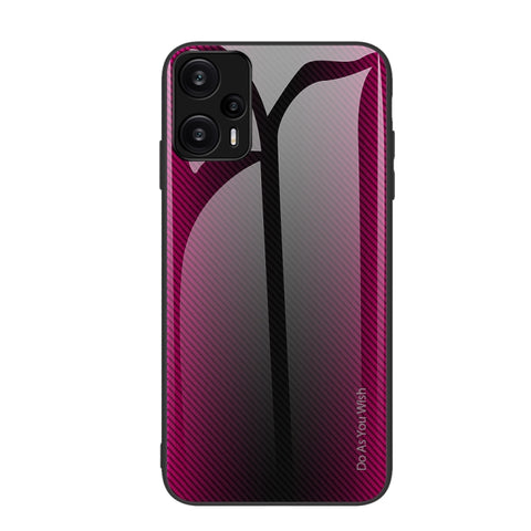 Texture Gradient Glass TPU Phone Case, For Xiaomi Poco F6, For Xiaomi Poco F6 Pro, For Xiaomi Redmi Note 12 4G Global, For Xiaomi Redmi Note 12 Turbo