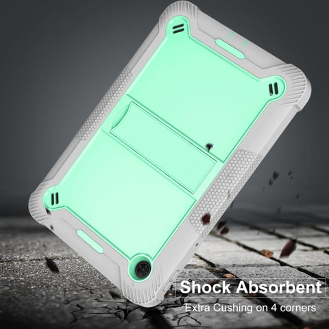 Shockproof Silicone Hybrid PC Tablet Case with Holder, For TCL Tab 10 5G, For TCL Tab 8 LE