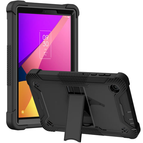Shockproof Silicone Hybrid PC Tablet Case with Holder, For TCL Tab 10 5G, For TCL Tab 8 LE